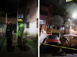 Los brigadistas informaron de la evacuación de 33 personas residentes del edificio y ninguna de ellas tuvo lesiones. ESPECIAL / Bomberos Guadalajara