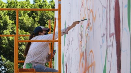 El programa incluyó a cerca de 500 artistas para crear 633 murales. ESPECIAL / Gobierno de Guadalajara