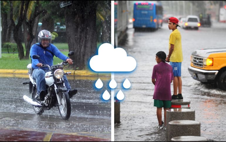 La probabilidad de lluvia este lunes es muy alta, del 76% para Guadalajara. EL INFORMADOR / ARCHIVO