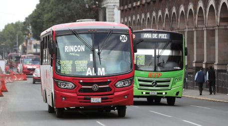 El aumento de tarifas del transporte público en el EDOMEX están en vigencia desde el pasado 9 de julio. SUN/ARCHIVO