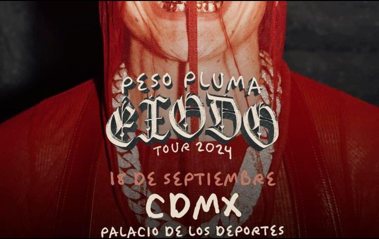 El cantante tapatío de corridos tumbados finalmente presentará su último material frente al público mexicano. ESPECIAL / X: @ailoviutl