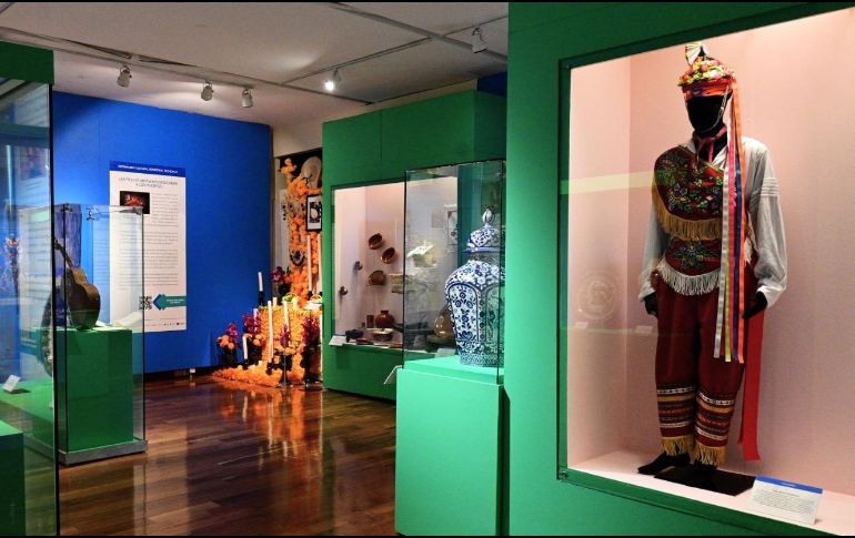 La exposición “Patrimonio Cultural Inmaterial de México” estará disponible en el Museo Nacional de las Culturas del Mundo en la Ciudad de México hasta el 29 de septiembre. ESPECIAL/Foto de @cultura_mx en X