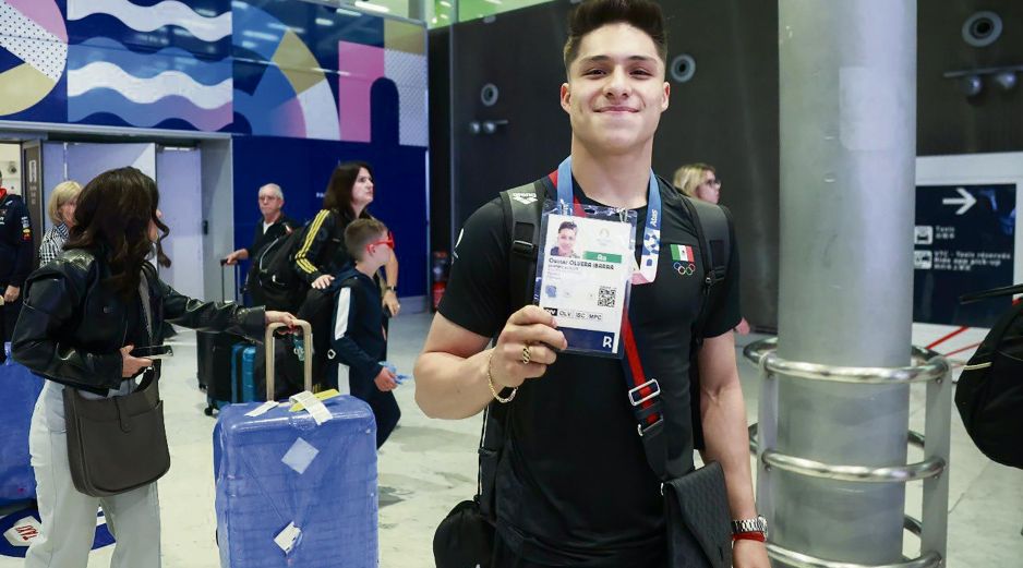 Osmar Olvera señala que aún no alcanza el pico de su carrera deportiva. ESPECIAL/Comité Olímpico Mexicano