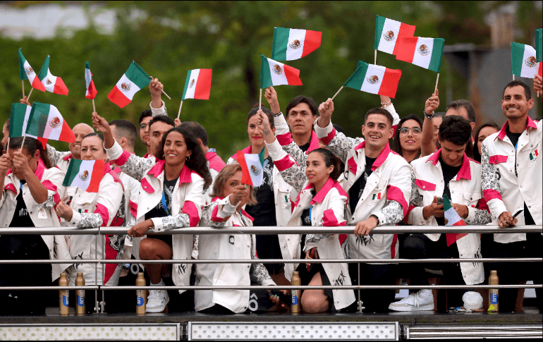 Los deportistas mexicanos que participarán en la contienda. AP/ M. Reaves