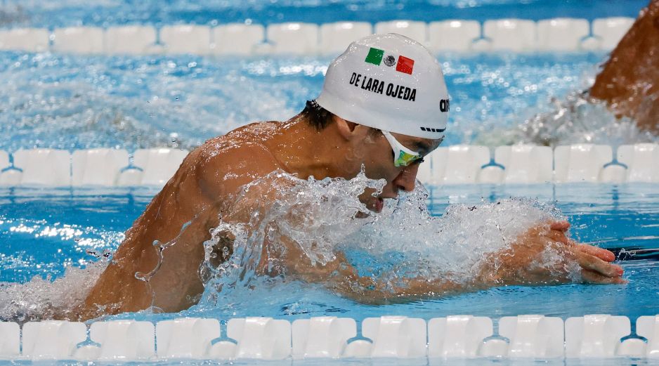 Miguel de Lara tendrá una segunda prueba el martes en los 200 metros. EFE/Lavandeira Jr.