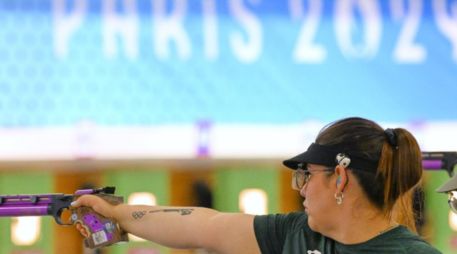 Alejandra Zavala aún competirá dentro de la prueba de los 25 metros pistola de fuego, el 2 de agosto. X/COM_Mexico