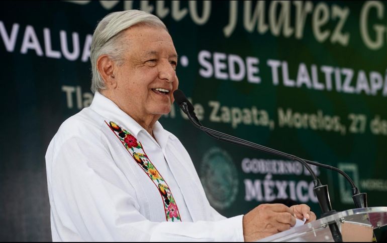 El Presidente apuntó que espera una mayor inversión en educación básica en el próximo sexenio. EFE/Presidencia de México