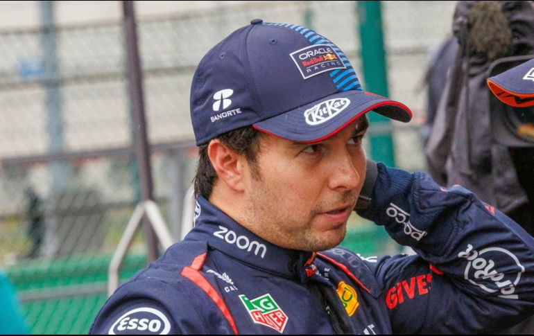 El mexicano Sergio Pérez, piloto de Red Bull Racing, no atraviesa su mejor momento en la temporada 2024. EFE / O. Matthys