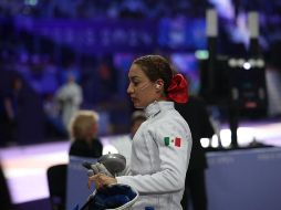 La pentatleta jalisciense Mariana Arceo tuvo un debut complicado dentro de los Juegos Olímpicos de París 2024. X / @COM_Mexico