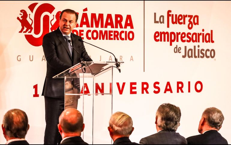 Javier Arroyo Navarro, presidente de la Cámara de Comercio de Guadalajara, destacó la reactivación de este proyecto. EL INFORMADOR / A. Navarro