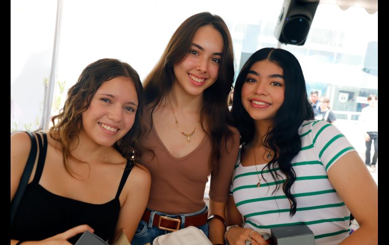 Sofía Briseño, Celina Robledo y Azul Rodríguez. GENTE BIEN JALISCO/ Claudio Jimeno