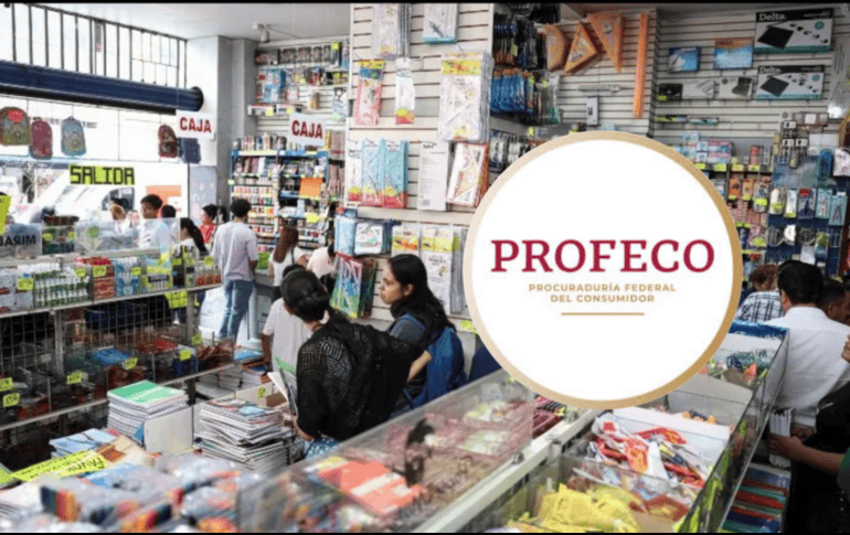 La Profeco comparte con las familias mexicanas tips básicos para hacer compras escolares de manera inteligente y eficaz. EL INFORMADOR/ ARCHIVO/ FACEBOOK/ Procuraduría Federal del Consumidor