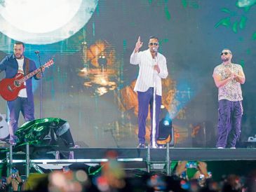 El Estadio Akron fue el escenario perfecto para el concierto de Aventura que estuvo lleno de sensualidad. EL INFORMADOR/ H. Figueroa