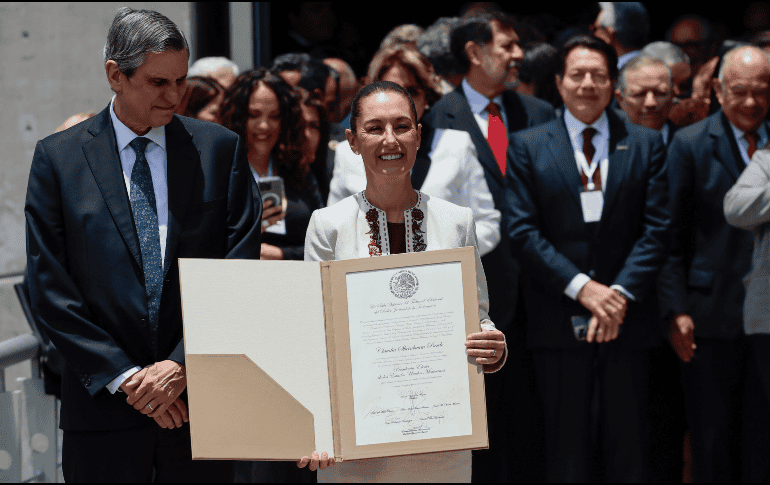 El periodo al frente del Gobierno federal de Claudia Sheinbaum Pardo  será del 1 de octubre de 2024 al 30 de septiembre 2030. EFE / J. Mendez