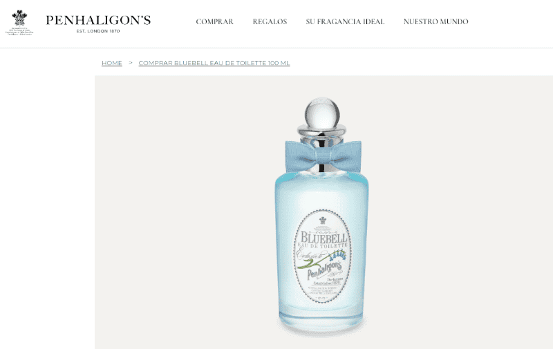  El agua de colonia de Penhaligon's. CORTESÍA/ PENHALIGON'S