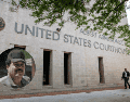 Fotografía de archivo del 31 julio de 2024 de la fachada de la corte Albert Armendariz donde se han llevado a cabo audiencias del caso contra Ismael ‘El Mayo’ Zambada de en El Paso, Texas. ESPECIAL/ EFE/ A. Leighton AP/ ARCHIVO.