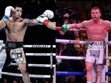 Berlanga también abordó la reciente trayectoria del "Canelo", quien ha derrotado a destacados rivales como Jaime Munguía, Jermell Charlo y John Ryder. X / @edgarberlanga. IMAGO7