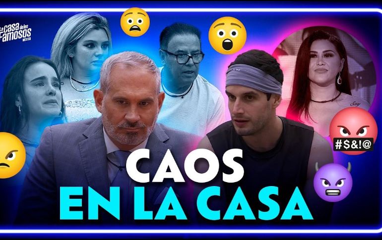 Los patrocinadores se van en bandada de La Casa de los Famosos México incluso con la salida de Adrián Marcelo. ESPECIAL / YouTube El 5