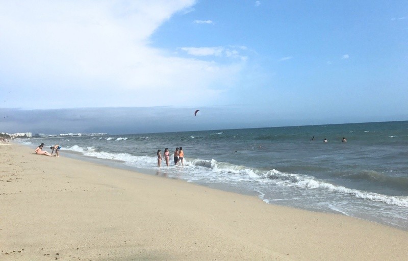 La playa Guayabitos, en Compostela, Nayarit. NTX / ARCHIVO 