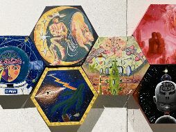 Así lucieron las obras de “Desierto Aeroespacial” en Sonora el año pasado, una propuesta que ahora se realizará en la Casa Museo López Portillo. CORTESÍA