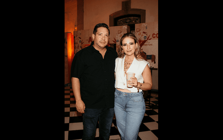 Alejandro López y Gaby Castro. GENTE BIEN JALISCO/ Tony Martínez