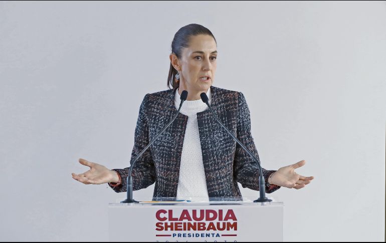 Claudia Sheinbaum, presidenta electa de México. EFE