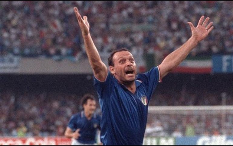 Schillaci jugó para la Juventus y el Inter, y brilló en el Mundial de 1990. X/Azzurri