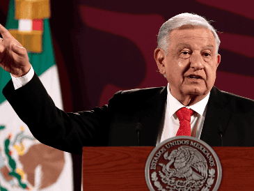 Andrés Manuel López Obrador, en la mañanera de hoy. EFE / J. Méndez