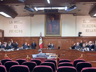 Presentaron ante la Corte la controversia con petición de suspensión de la reforma judicial, "por tratarse de un acto que desmantela un Poder constituido". SUN / ARCHIVO