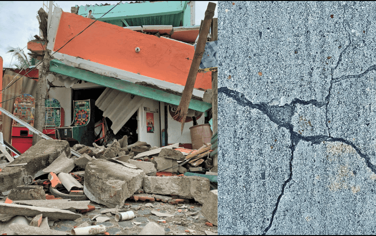 Derrumbe en el municipio de Coahuayana, Michoacán, tras sismo del 19 de septiembre del 2022. SUN/ARCHIVO ESPECIAL/Imagen de Brett Hondow en Pixabay