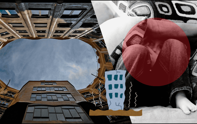 Las personas que viven en edificios deben tener un plan de acción ante un temblor. ESPECIAL/Imagen de Kevin Schwarz en Pixabay/Imagen de ambermb en Pixabay