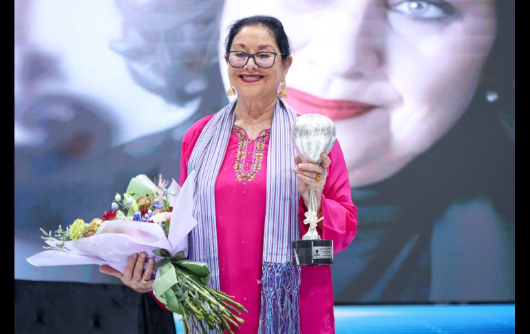 Aragón es reconocida por sus actuaciones en las películas mexicanas Goitia, un dios para sí mismo (1988), Cilantro y perejil (1997), Sexo, pudor y lágrimas (1999) y El crimen del Padre Amaro (2002). EL INFORMADOR / H. Figueroa