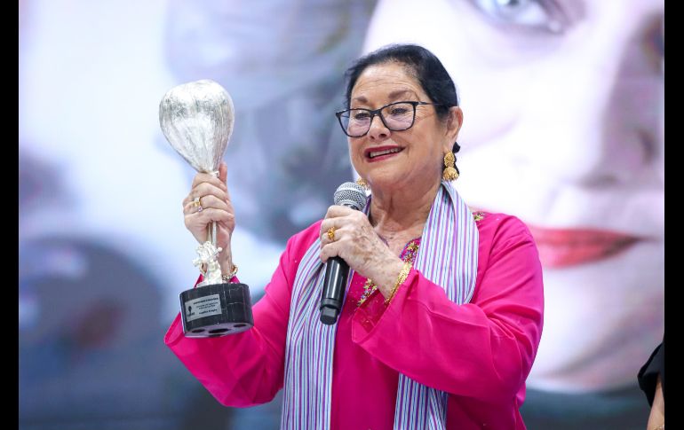 Aragón es reconocida por sus actuaciones en las películas mexicanas Goitia, un dios para sí mismo (1988), Cilantro y perejil (1997), Sexo, pudor y lágrimas (1999) y El crimen del Padre Amaro (2002). EL INFORMADOR / H. Figueroa