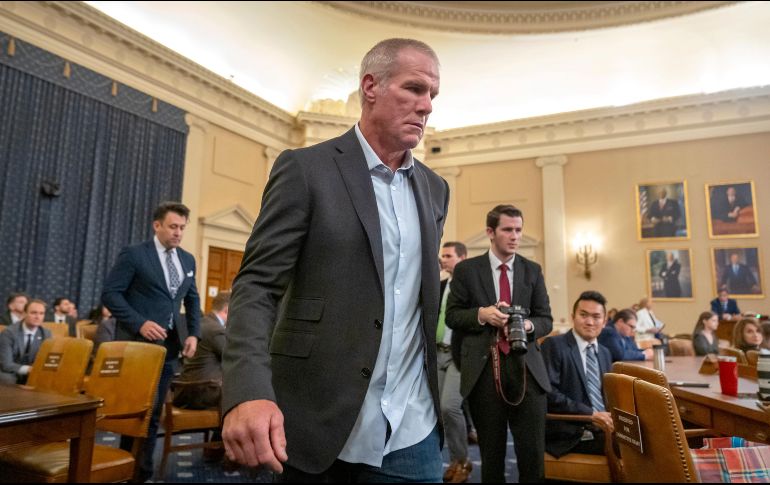 Favre reveló que padece la enfermedad como parte de su testimonio en una audiencia ante una comisión del congreso sobre un escándalo por malversación de fondos. AP/M. Schiefelbein