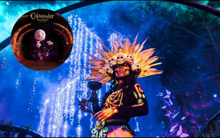 Sumérgete en la riqueza cultural y tradicional de México a través de instalaciones artísticas y creativas. ESPECIAL / FACEBOOK @Calaverandia