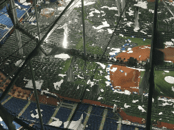 La casa de los Rays de Tampa Bay, que se localiza en St. Petersburg, Florida, fue inaugurado en el año de 1990, y cuenta con capacidad para más de 42 mil espectadores. ESPECIAL / Tampa Bay Times, C. Urso