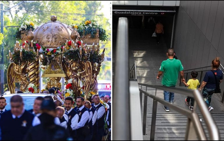 El sistema de Tren Eléctrico Urbano (Siteur), informó que estas estaciones estarán cerradas desde las 5:00 hasta las 14:00 horas del sábado. EL INFORMADOR / ARCHIVO