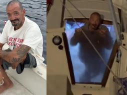 Algunos periodistas se acercaron durante la noche a ver cómo se encontraba Malinowski. X / @BrianEntin / @porktendencia