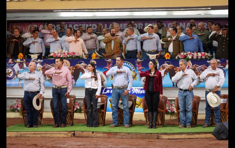 Esta tarde se inauguró la 60° edición de la Expo Ganadera en sus instalaciones, ubicadas en la calzada Huascato número 915, en la colonia El Álamo, en el municipio de Tlaquepaque. EL INFORMADOR / H. Figueroa