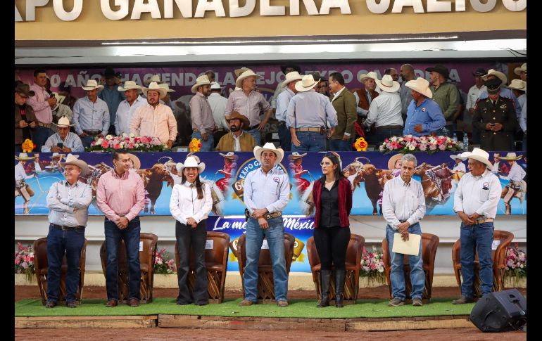Esta tarde se inauguró la 60° edición de la Expo Ganadera en sus instalaciones, ubicadas en la calzada Huascato número 915, en la colonia El Álamo, en el municipio de Tlaquepaque. EL INFORMADOR / H. Figueroa