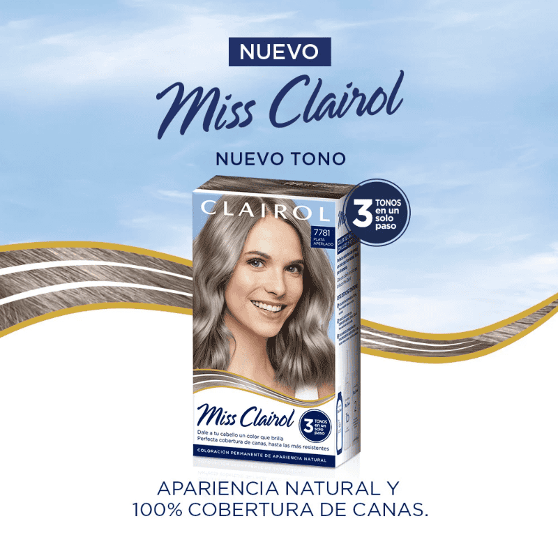  Miss Clairol fue revelada como la mejor marca de tinte por la Profeco. ESPECIAL