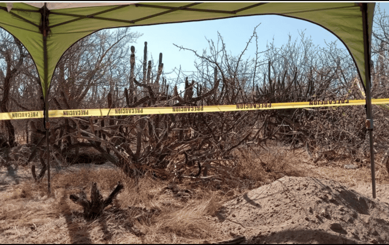 Este nuevo hallazgo es resultado de los trabajos que iniciaron desde finales de septiembre en esta zona. ESPECIAL