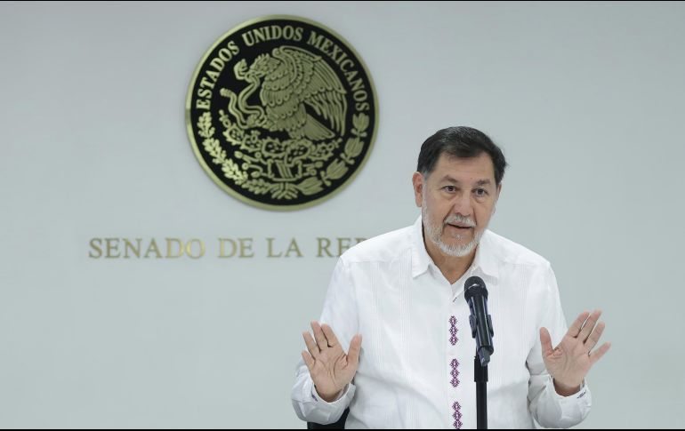 Ayer, Gerardo Fernández Noroña, Presidente de la Mesa Directiva del Senado de la República, anunció que recibió una carta del abogado Carlos Vázquez de León Obregón, quien supuestamente lo agredió en el Aeropuerto Internacional de la Ciudad de México. SUN / ARCHIVO