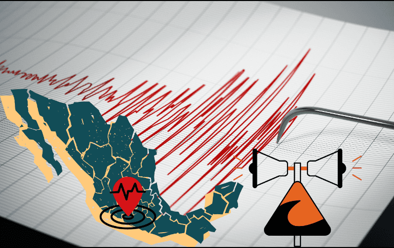 El sismo de 5.2 grados en Guerrero fue registrado alrededor de las 16:17 horas; se han reportado varias réplicas durante los próximos minutos. CANVA/ ESPECIAL