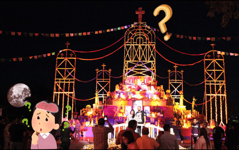 Significado de elementos en las ofrendas del Día de Muertos. EL INFORMADOR / ARCHIVO