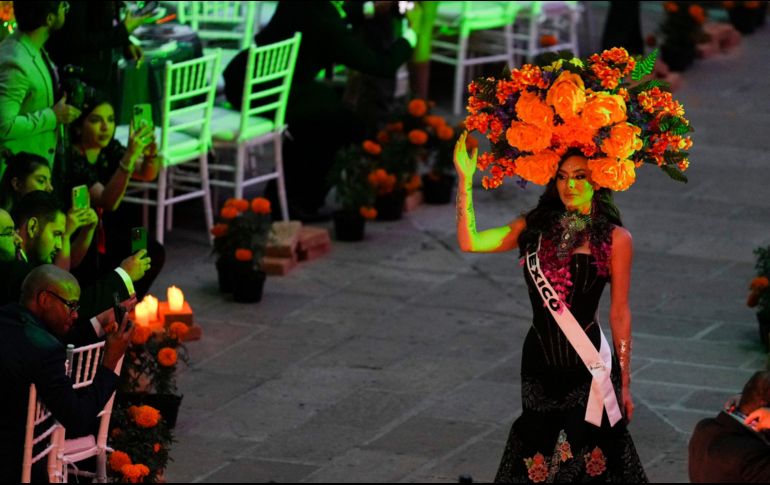 María Fernanda Beltrán, miss México. AP/E. Verdugo