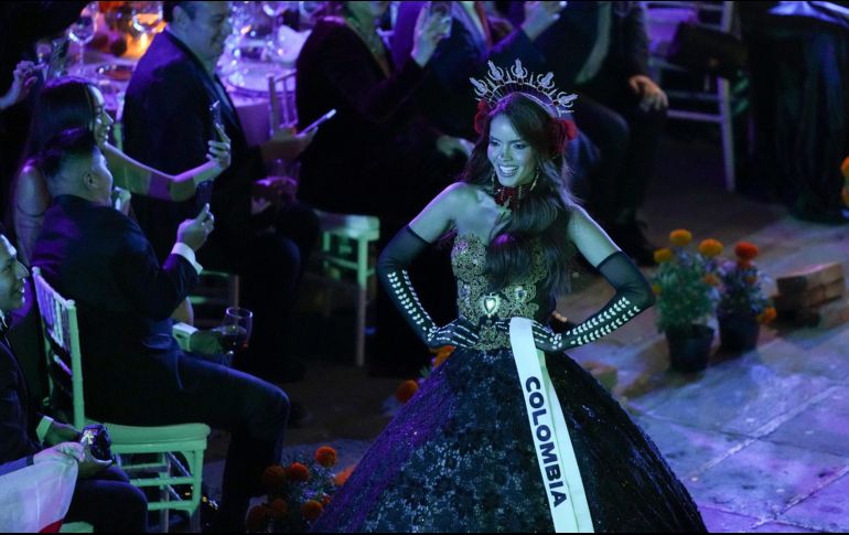 Daniela Toloza, miss Colombia. AP/E. Verdugo