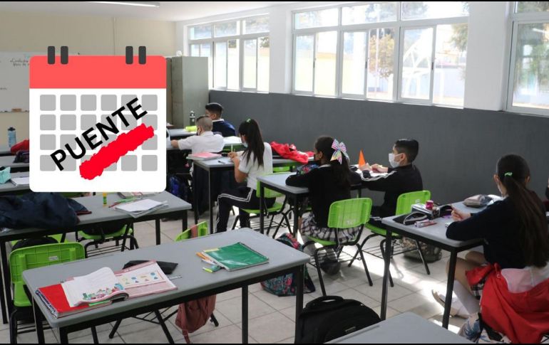 Aquí te compartimos el calendario escolar 2024-2025. EL INFORMADOR / ARCHIVO