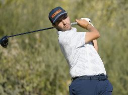 De la Fuente ya comenzó su participación en el torneo de la PGA en Los Cabos. AFP/O. Ramírez