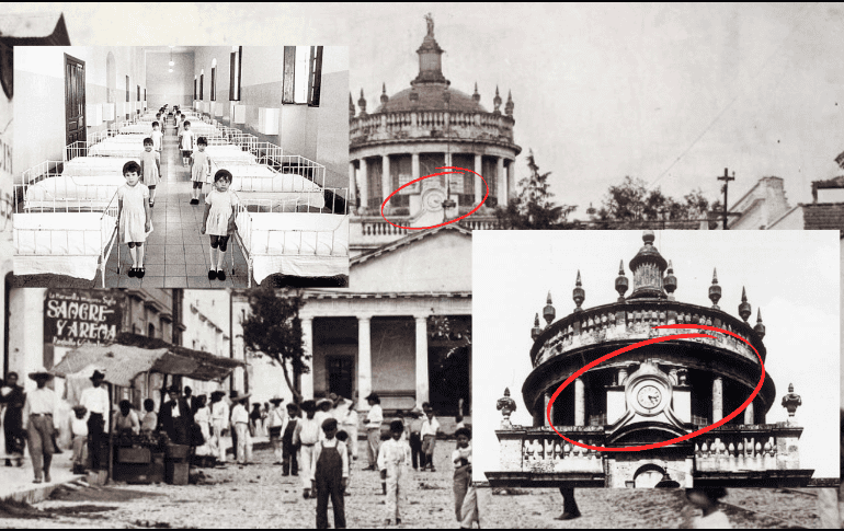 La leyenda de “El Reloj de la Muerte” es una de las más populares de Jalisco, pues además involucra a uno de los edificios más emblemáticos del estado: el Hospicio Cabañas. ESPECIAL/ CANVA